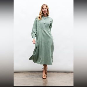 Brand New, Mi Golondrina Herminia Verde de Mar dress